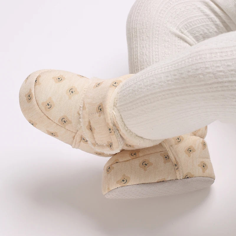 Winter New Cute Cartoon Baby Booties Boy Girl Boots - View 3 | SAMAG