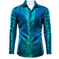 Men's Fashionable Casual Business Shirt with Iridescence | SAMAG