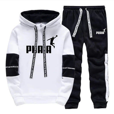 Men's Set/Hoodie/Pants Autumn Winter Daily Casual Sports | SAMAG