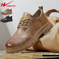 British Style Men's Dress Shoes 2026 April May Vintage Fashion Business Commute Casual Formal Leather Shoes for M