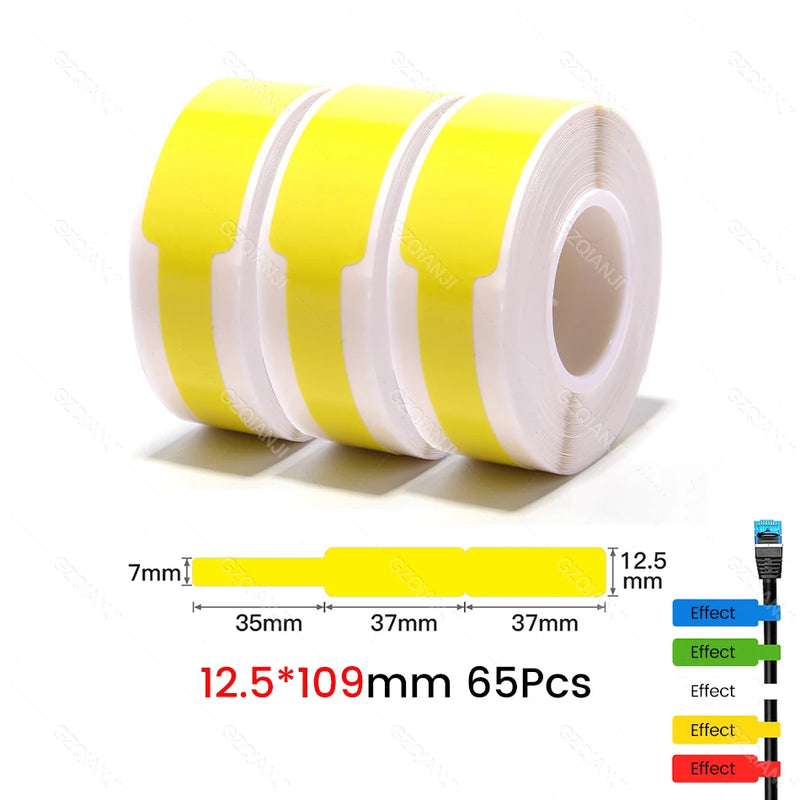 Niimbot Mini Smart Portable Printer Thermal Cable Sticker Self-Adhesive Waterproof Identification Tag For D101/D11/D110/H1/D11H