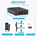 Fosi Audio Upgrade 600W Digtal HiFi Sound Power Amplifier TPA3255 Class D Stereo Amp With Treble & Bass For Home Theater Speaker