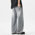 Men's Jeans American Loose Wide-leg Straight Casual | SAMAG