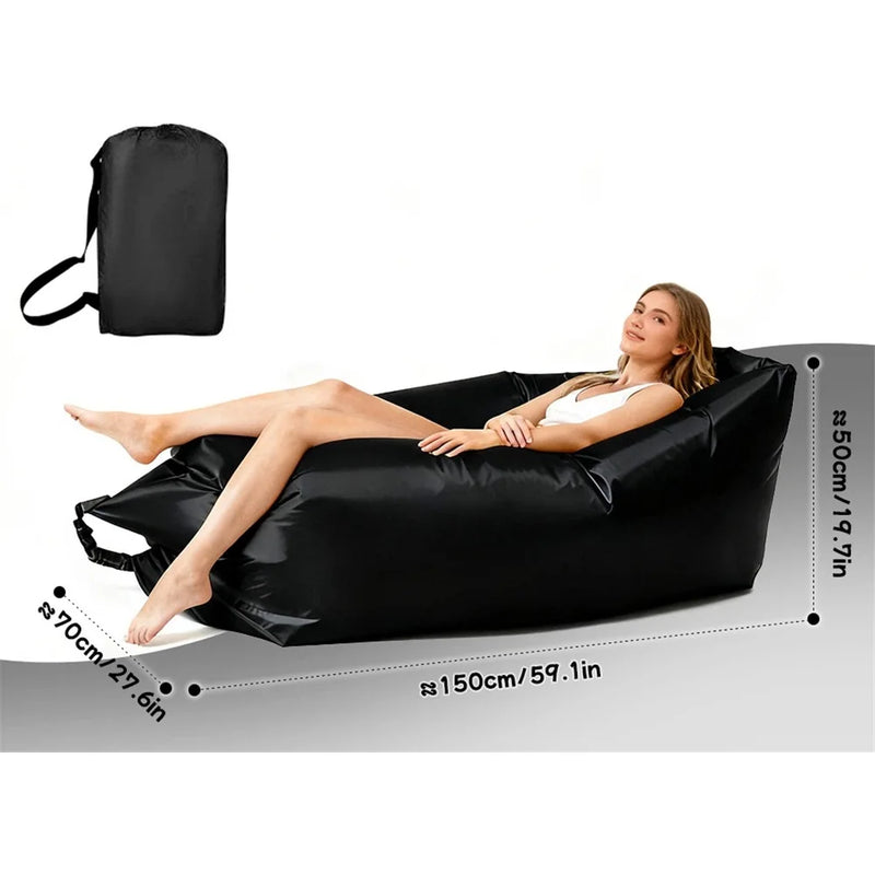 Portable Air Sofa Waterproof Fast Inflatable Lounger - View 9 | SAMAG