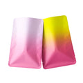 100PCS Aluminum Foil Open Top Heat Sealed Bag, Food Grade Gradient Color Storage Bag, Batch Small Packaging Bag, Customizable Lo