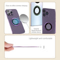 2 Pcs For Magsafe Magnetic Plate Ring  For iPhone Metal Sticker Support Wireless Charger Metal Plate Sheet for Magnet Car Holder