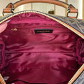 2026 Michael Kors Boston Pillow Bag Fashion Casual Women MK Classic Vintage Flower Handbag Urban Girls Commuter Bag