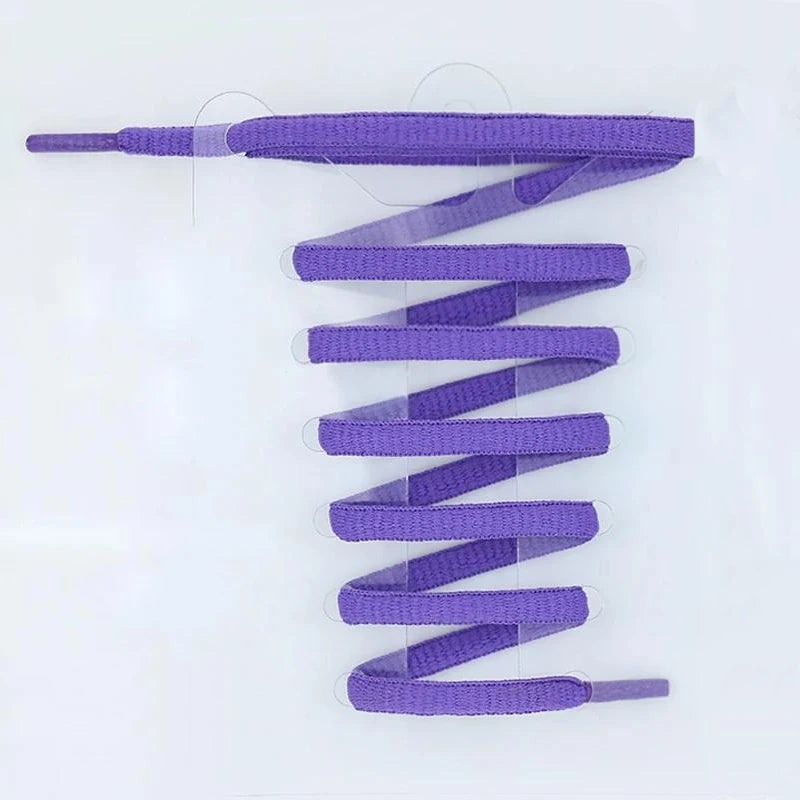 20 Colors of High-Quality Semi-Circular Shoelaces for Sneakers and Basketball Shoes 1Pair