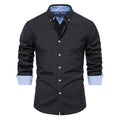 Casual Versatile Design European Size Long-Sleeved Shirt | SAMAG