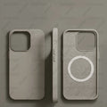 Magnetic Original Liquid Silicone Shockproof Case For iPhone 16 15 14 13 12 11 Pro Max 16 Plus For Magsafe Wireless Charge Cover