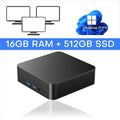 Mini PC Gamer Intel i9 10980HK/N150 Windows 11 Mini Computer 16/32GB RAM 1TB M.2 SSD 1000M Ethernet Portable Gaming PC Desktop
