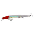 Big Laser Minnow Fishing Lures 13.5cm15g Hard Bait Crank | SAMAG