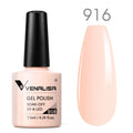 VENALISA Non Cleansing Topcoat Nail Art 7.5ml Soak off Base Coat Foundation No Wipe Top Coat Nail Gel Funny Bunny Gel Varnish