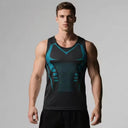 Summer Men Shapewear Ionic Shaping Vest Sleeveless Shirt | SAMAG