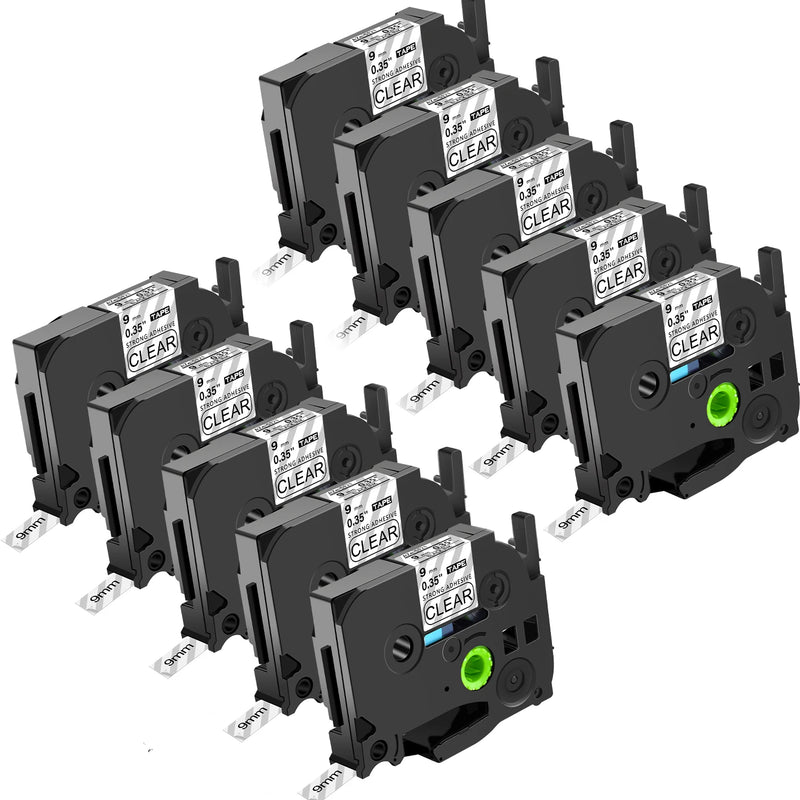 5/10PK 6-24mm Strong Adhesive Label Tapes Compatible - Visuel 11 | SAMAG