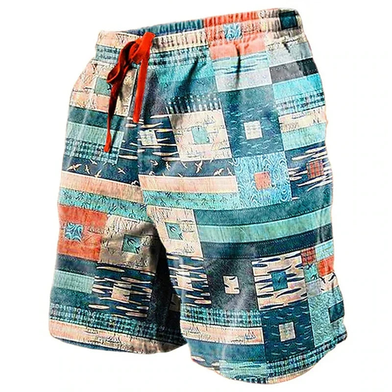 Ethnic Totem 3D Printed Men's Beach Pants Summer | SAMAG