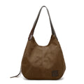 Simple Style Canvas Shoulder Bags For Women Large Capacity Handbag Fashion Shopper Totes Bag High Qualty Purse bolsa feminina