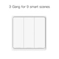 Moes ZigBee Wireless Scene Switch 12 control modes Handheld Push Button Setup Home Automation Scenario Tuya Smart Devices