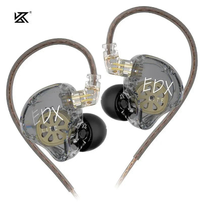 KZ EDX Lite HIFI Bass Earphones Stereo Music Earbuds | SAMAG