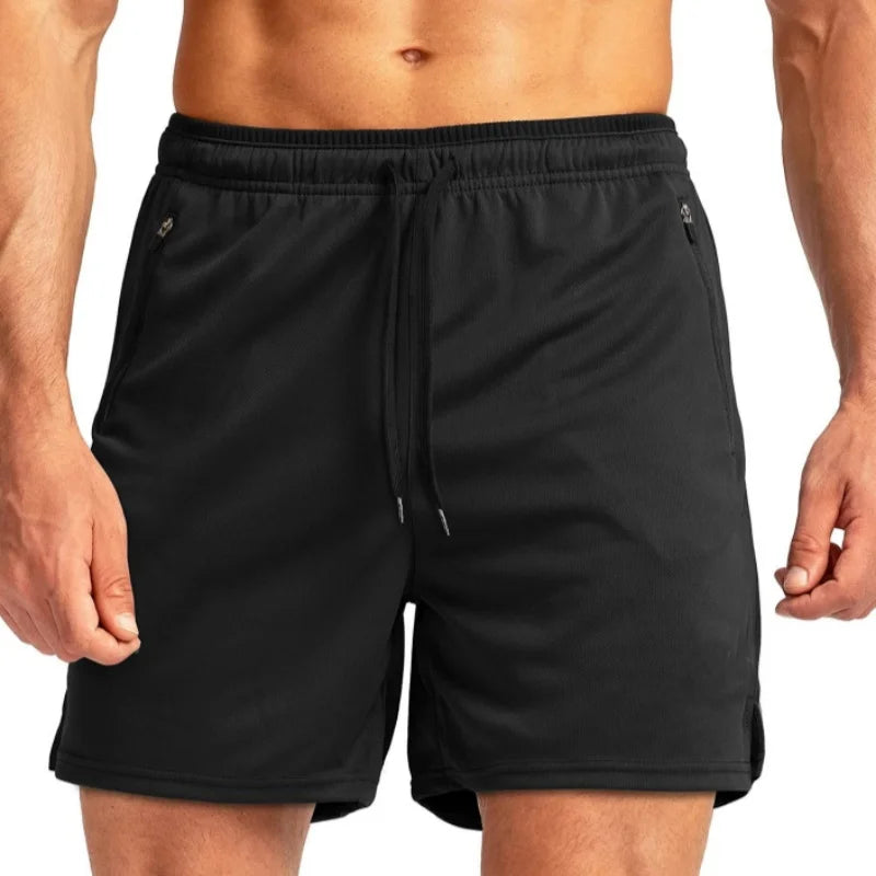 2025 New Solid Football Training Shorts Mens Summer Bottoms Running Basketball Soccer Shorts Boys Tennis Badminton Sports Short