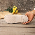 Ladies Hollow Mule Clogs Decorative Square Buckle Low Heel Slides Lightweight PU Non Slip Walking Casual Shoes for All Seasons