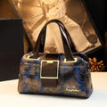 Luxury Fashion Women's Handbags Lady Genuine Leather Shoulder Messenger Bag Three Layer Zipper Compartment Boston Bags 2024 New