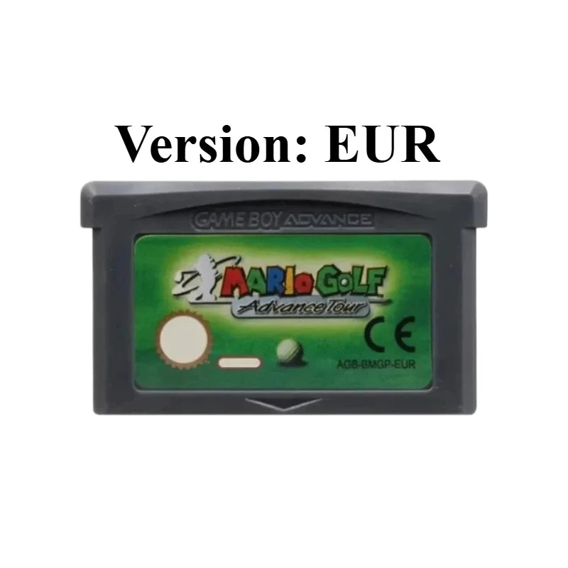 19 Styles GBA Game Cartridge Cards EUR & USA Version For Game Boy Advance GBA SP DS Lite Vintage Game Collection Gift