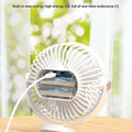 New 3 in 1 Portable Mini Clip Fan Rechargeable Air Circulator Wireless Electric Fan With Led Light Clip-on Home handheld Fan