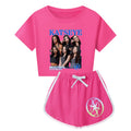 KATSEYE Costume Baby Girls Summer Casual Pajamas Set Kids | SAMAG