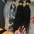 Mogolian Hair 8-30 Inch Kinky Curly Bundles Virgin Human Hair Weaving Natural Curly Hair 2 3 4 Bundle Deals For Extensions