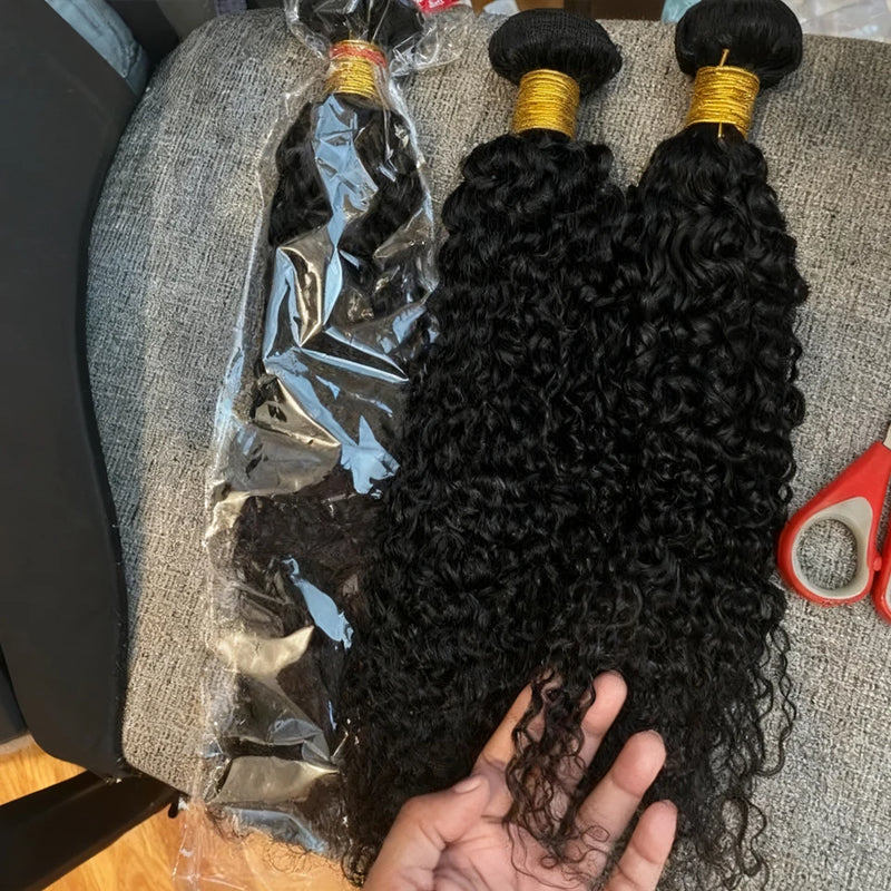 Mogolian Hair 8-30 Inch Kinky Curly Bundles Virgin Human Hair Weaving Natural Curly Hair 2 3 4 Bundle Deals For Extensions