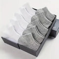 5/10/40Pairs Summer Solid Low Cut Ankle Socks Men Women Sports Socks Odor Proof Sweat Absorbing Sock Male lady Hosiery