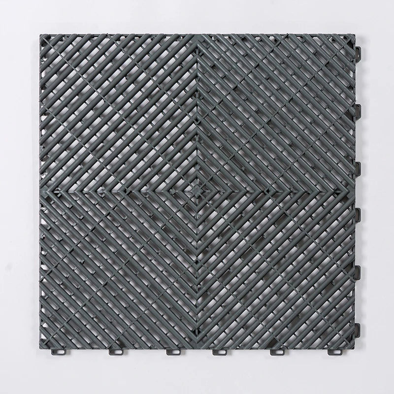 Garage Floor Tile In Interlocking Plastic Grid Floor Car Wash Shop Plastic Interlocking Floor Tiles Pp Pvc For Indoor