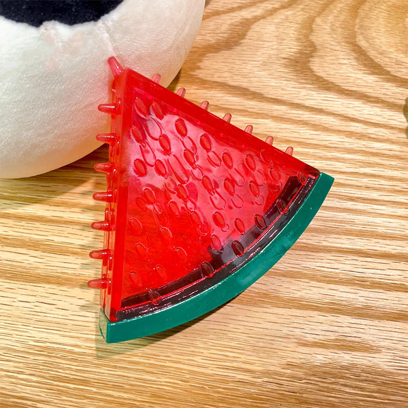 Pet Freezable Cooling Chew Toy Dog Cat toy Summer Pineapple Lemon Watermelon Design Durable Bite-Resistant Dog Ice Frozen Toys