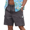 Men's Summer Casual Cargo Shorts Plus Size Knee Length | SAMAG