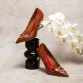CHCH Women's High Heels 2025 New High Quality Pointed Shoes Business Commuter Women's Shoes Banquet Party Shoes 9cm