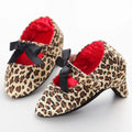 Infant Pre-Walker Shoes 0-18M Baby Girls Princess Bow Shoes Solid Color Fashion Party Walking Footwear