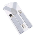 Solid Color Kids Suspenders with Fashion Children Boys Braces Girls Elastic Adjustable Suspenders Baby Wedding Ties Accessories