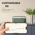 Portable High-Resolution 50W Bluetooth Speaker with Pro EQ, Waterproof for Home, Office, Outdoor, and Bathroom