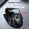 Retevis RT622 Walkie Talkie K/M Headset Noise Reduction Rotatable Boom Microphone for Baofeng UV5R Quansheng UV K5 K6 H777 RT68
