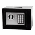 Anti - Theft Piggy Bank Key Lock Password Small Digital Safe Box Compact with Coin Slot Combination Security - View 7 | SAMAG