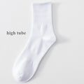 6 Pairs Plus Size EUR45-50 Men Socks Cotton Ankle Black | SAMAG