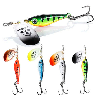 1 - Rotating Metal Spinner Fishing Lures 11g 15g 20g | SAMAG