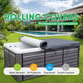 Modern Rectangular Spa Insulation Cover Thermal Insulation Swimming Roll Outdoor