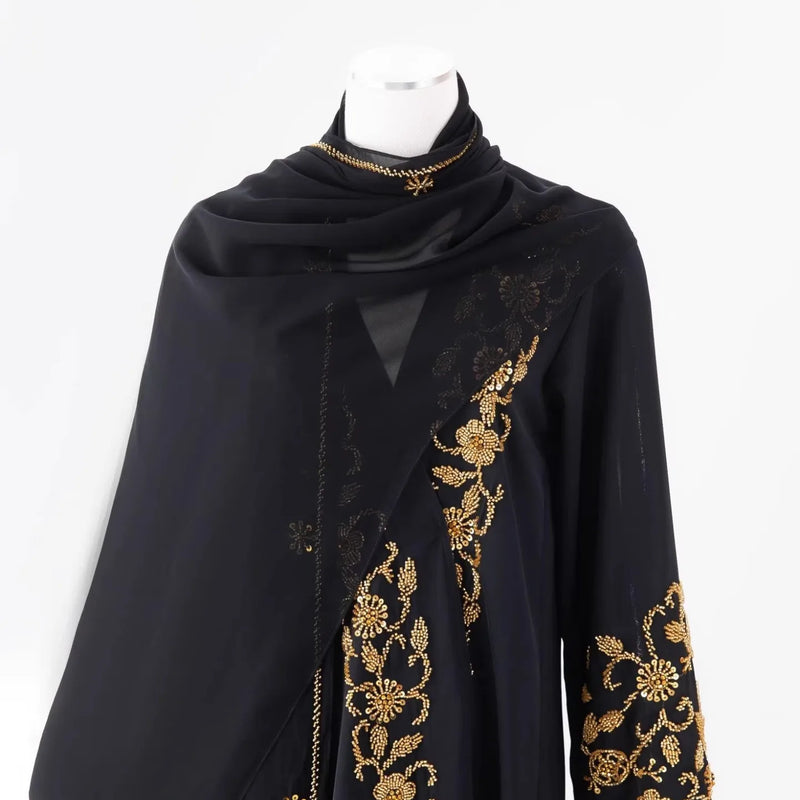 Women's Traditional Dresses And Abayas Chiffon Luxury | SAMAG