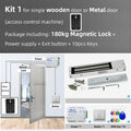RFID Access Control System Electronic Gate Opener Home Garage Set Eletric Magnetic RFID Smart Door Lock Kit Automatic Controller