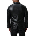 Autumn new, trendy PU leather jacket British large size leather casual suit jacket