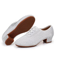 Women Dance Shoes Knitted Teacher Shoes Soft sole Low Heel Latin Training Shoes Ballet Dance Shoes Jazz Ballroom Sneakers Girls