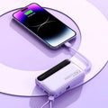 ONEPLUS 120W 50000mAh Portable Power Bank High Capacitybuilt-in 4 Cables Two-Way Fast Charging Mini Powerbank For iPhone Samsung