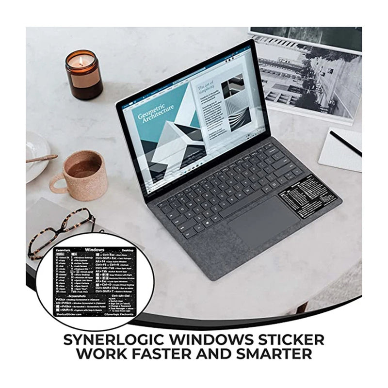Windows Reference Keyboard Shortcut Sticker Adhesive For Windows PC Laptop Desktop For Macbook Shortcut